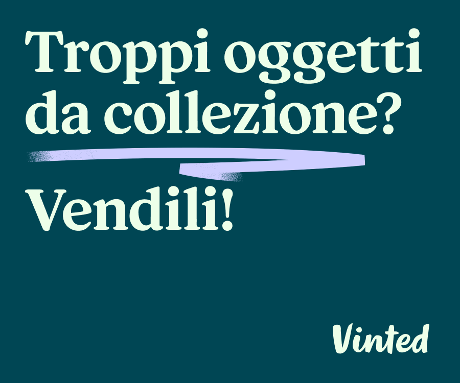 Troppi oggetti da collezione? Vendili!
