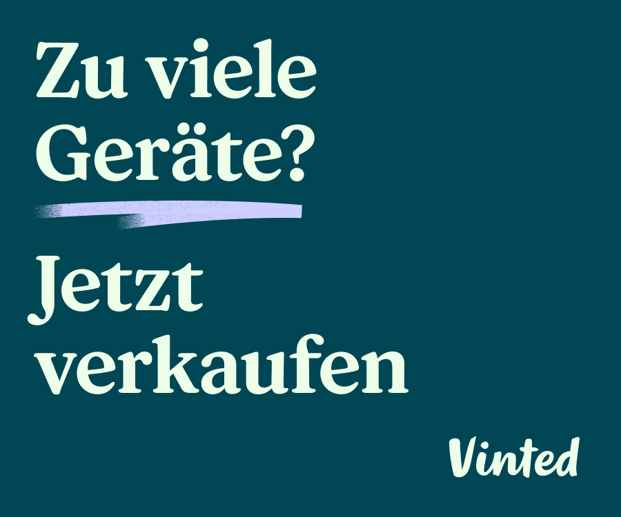 Zu viele Geräte? Jetzt verkaufen
