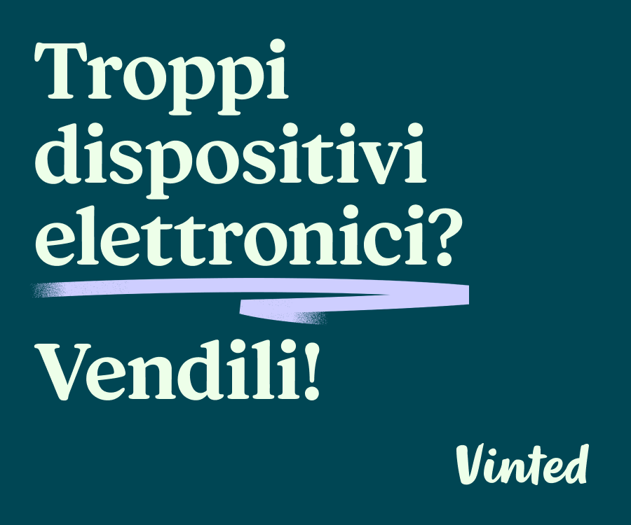 Troppi dispositivi elettronici? Vendili!
