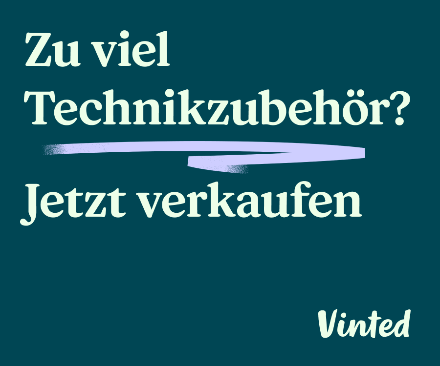 Zu viel Technikzubehör? Jetzt verkaufen

