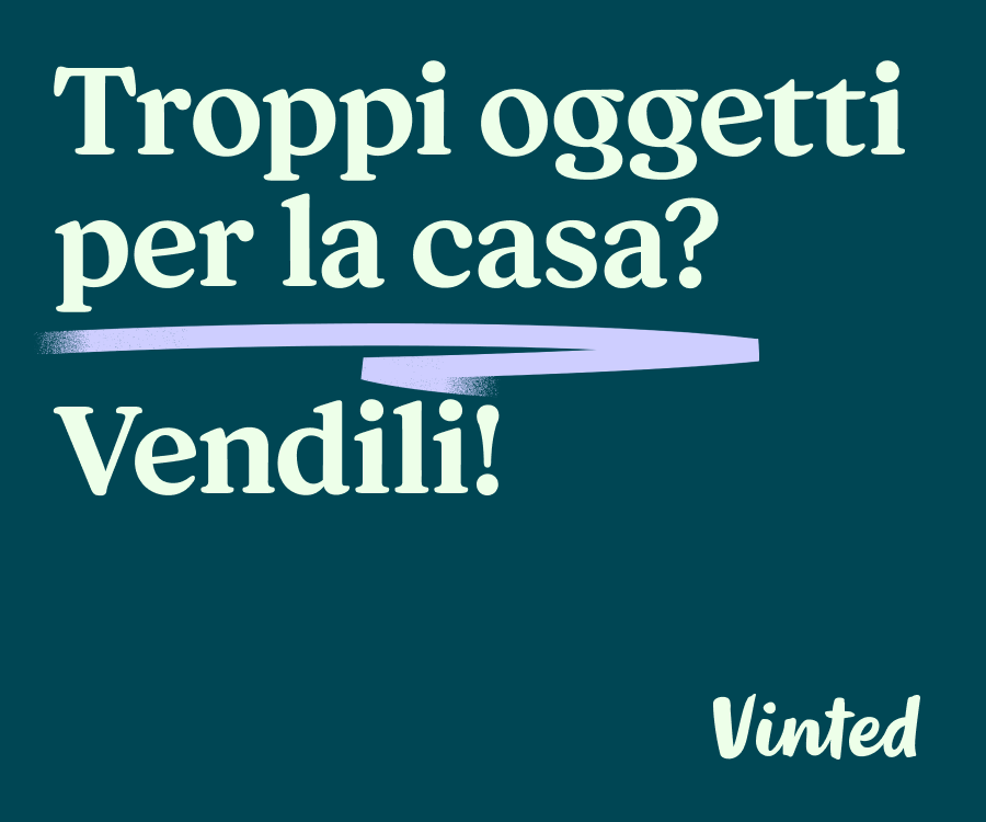 Troppi oggetti per la casa? Vendili!
