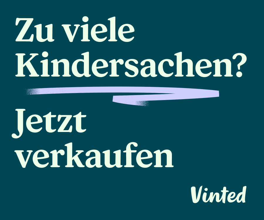 Zu viele Kindersachen? Jetzt verkaufen